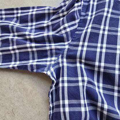 Gant Check Long Sleeve Button Up Shirt - M