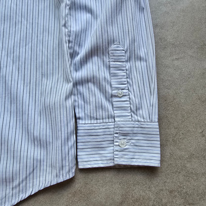 Vintage 2000's Quiksilver Striped Long Sleeve Button Up Shirt - S