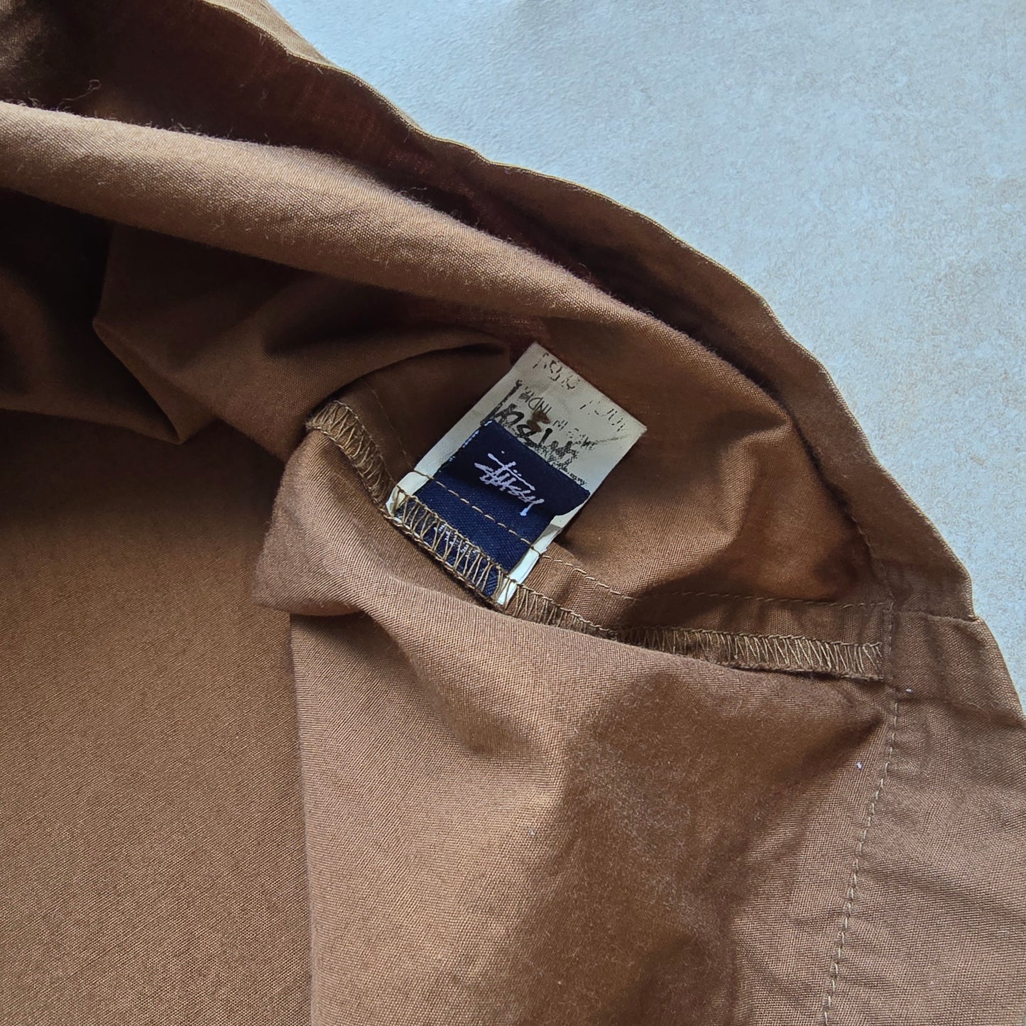 Vintage 2000's Stussy Short Sleeve Button Up Shirt - L