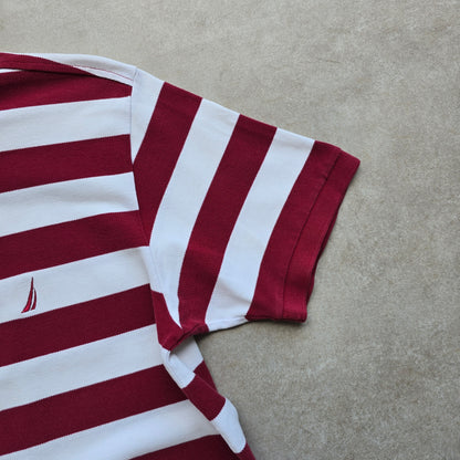 Nautica Striped Polo Shirt - M
