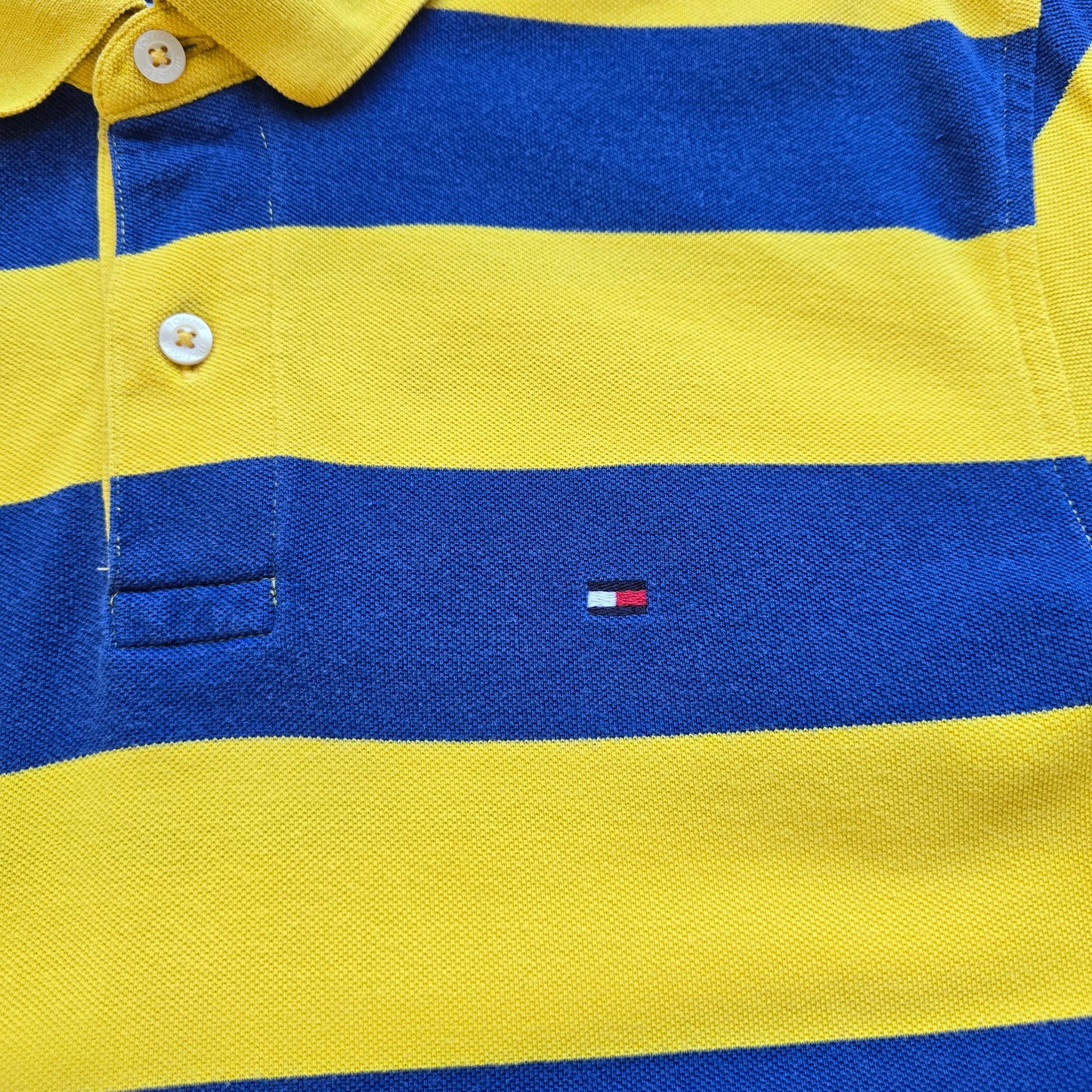 Tommy Hilfiger Striped Polo Shirt - M
