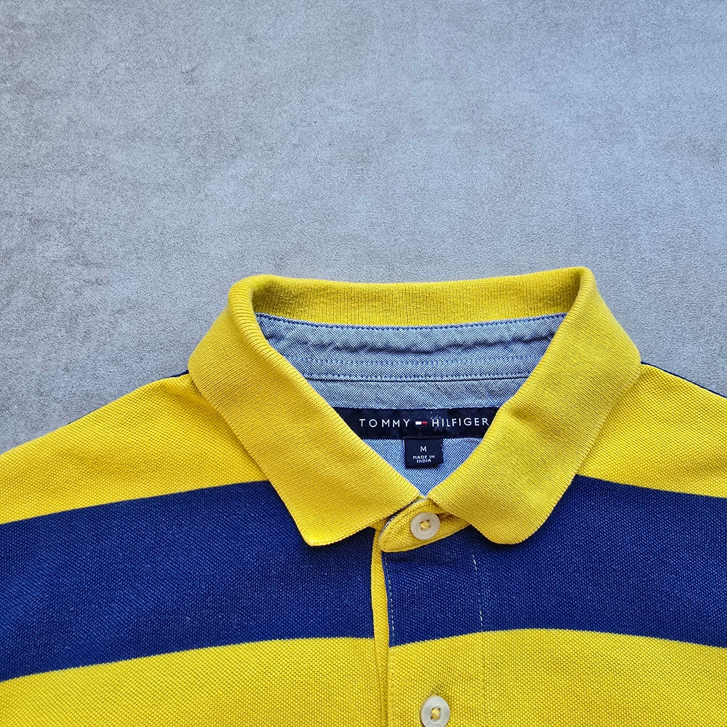 Tommy Hilfiger Striped Polo Shirt - M