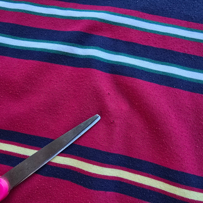 Vintage Kappa Striped Polo Shirt - XL