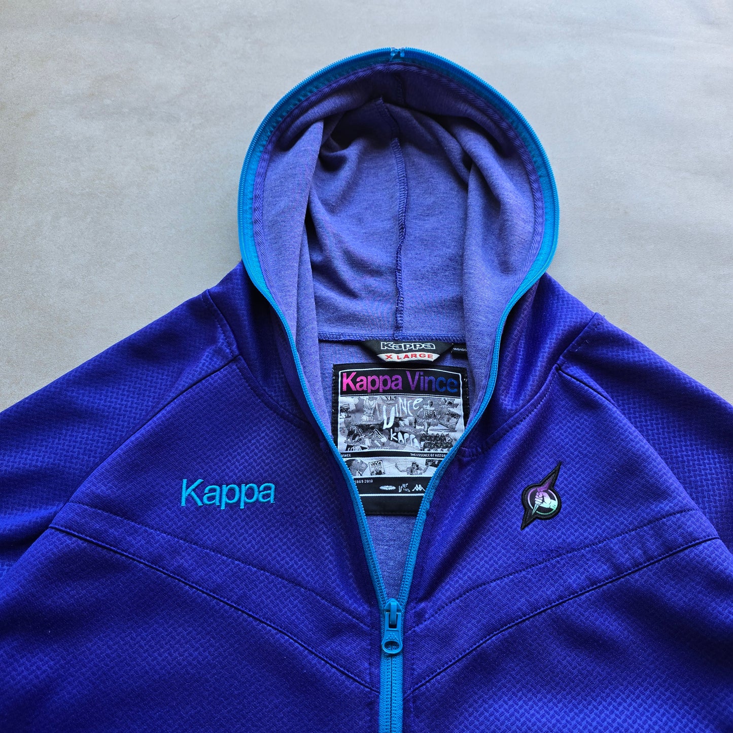 Vintage 2000's Kappa Vince Full Zip Jacket - L