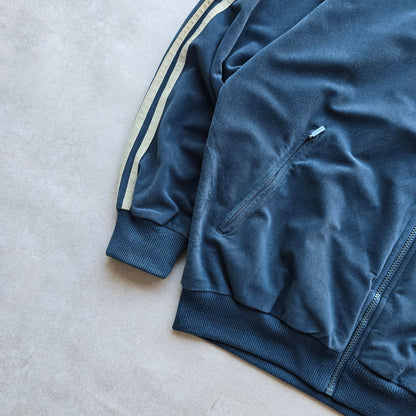 Vintage 90's Adidas Velour Track Jacket - M