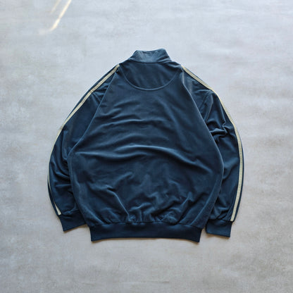 Vintage 90's Adidas Velour Track Jacket - M