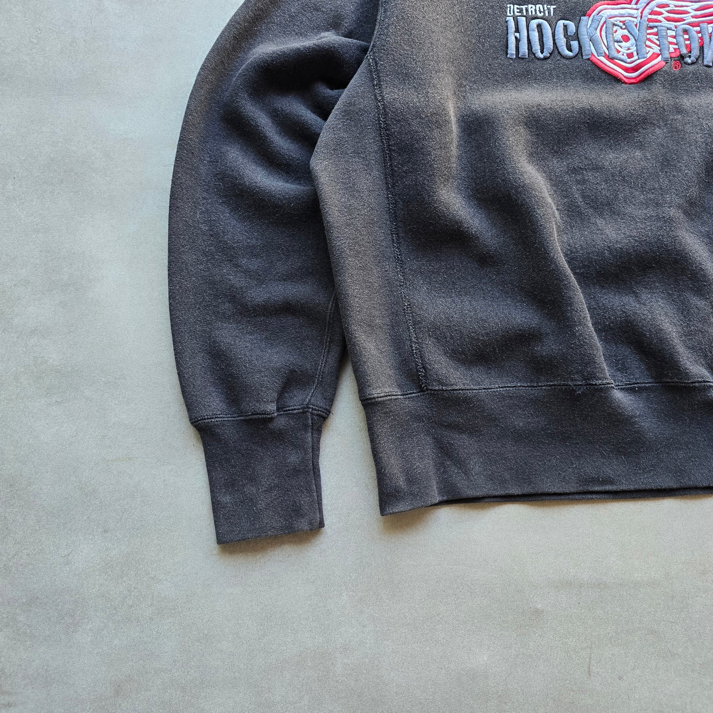 Vintage Lee Detroit Red Wings Hockeytown Sweatshirt - XL