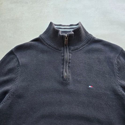 Tommy Hilfiger 1/4 Zip Knit Sweater - S