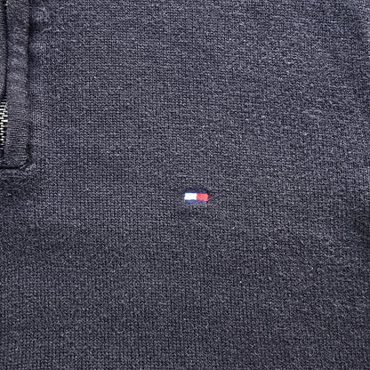 Tommy Hilfiger 1/4 Zip Knit Sweater - S