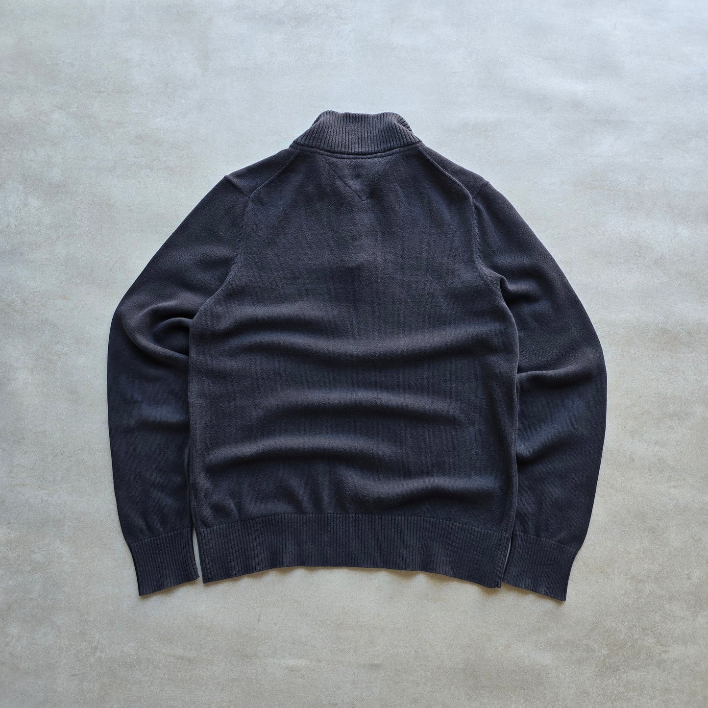 Tommy Hilfiger 1/4 Zip Knit Sweater - S