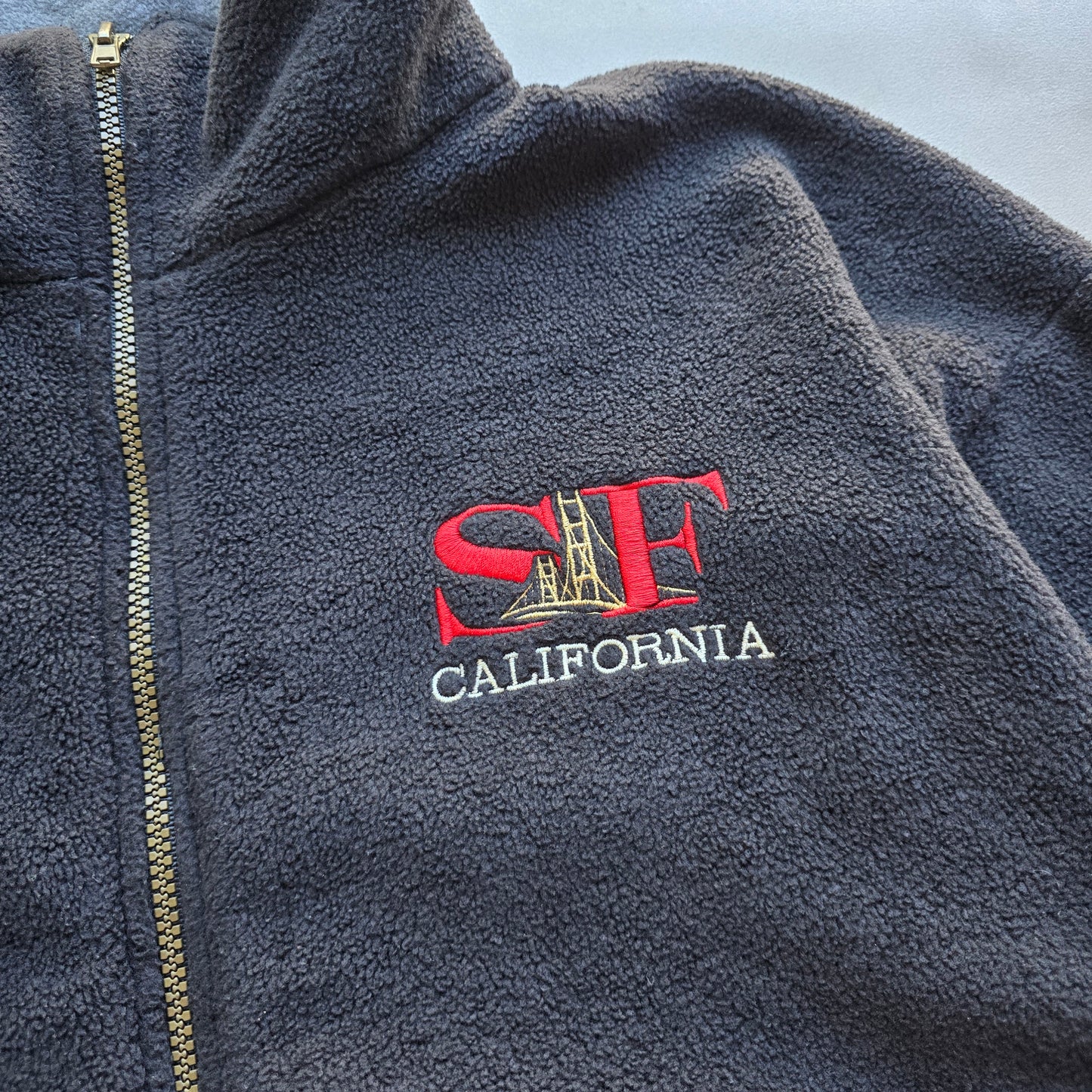 Vintage San Francisco California Fleece Jacket - L