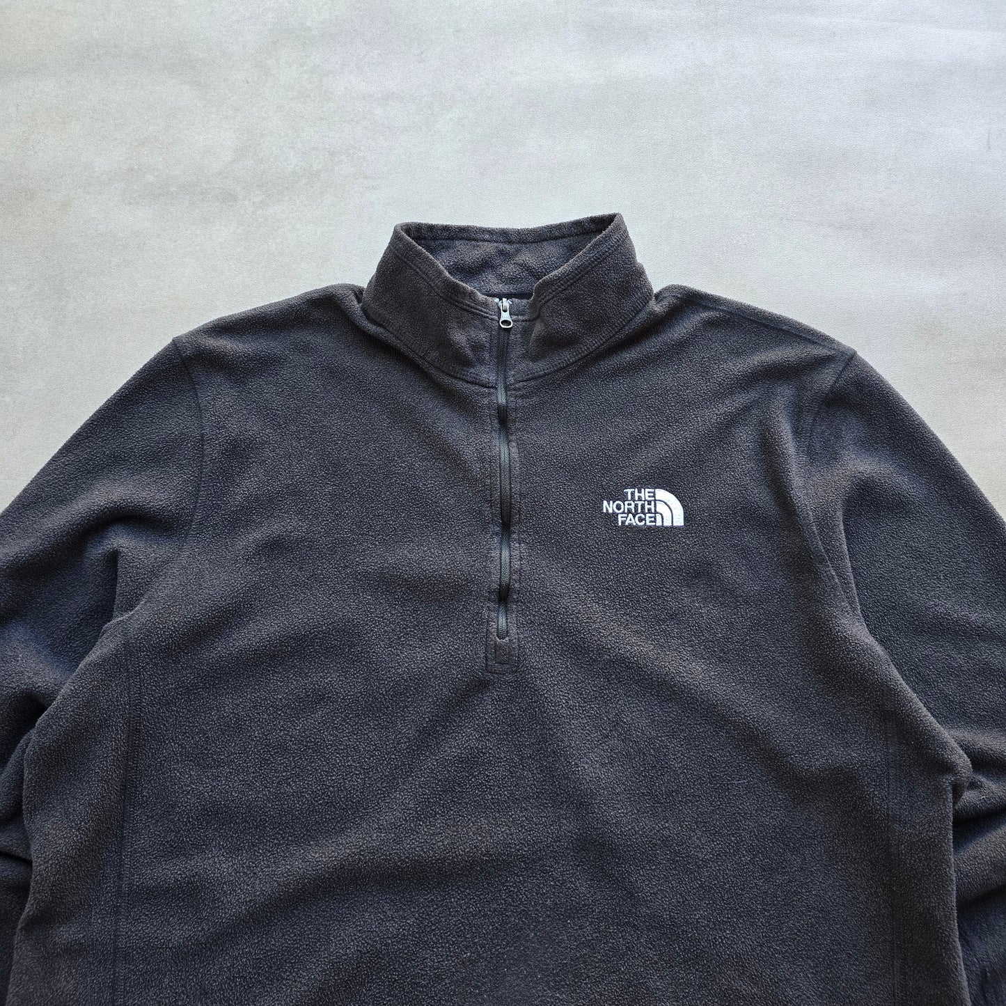 The North Face 1/4 Zip Lightweight Fleece Jumper - L
