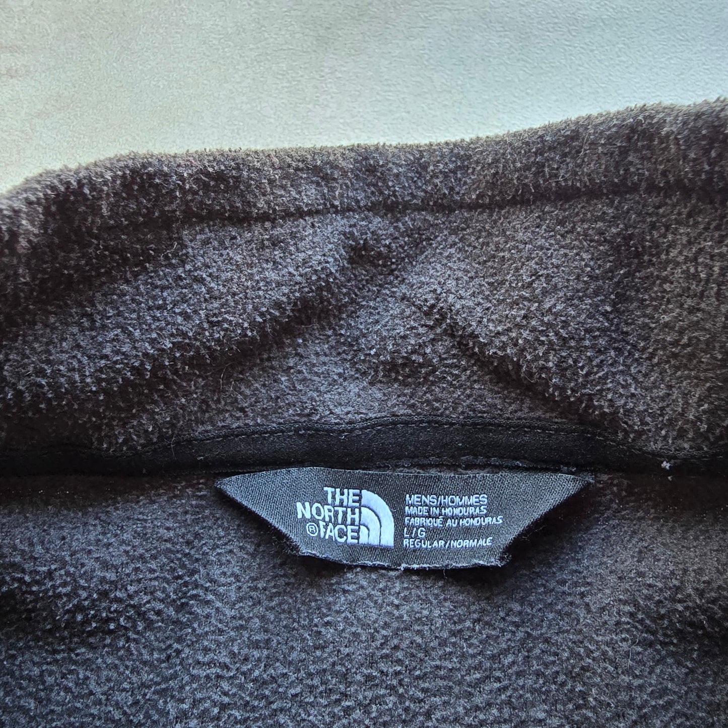 The North Face 1/4 Zip Lightweight Fleece Jumper - L