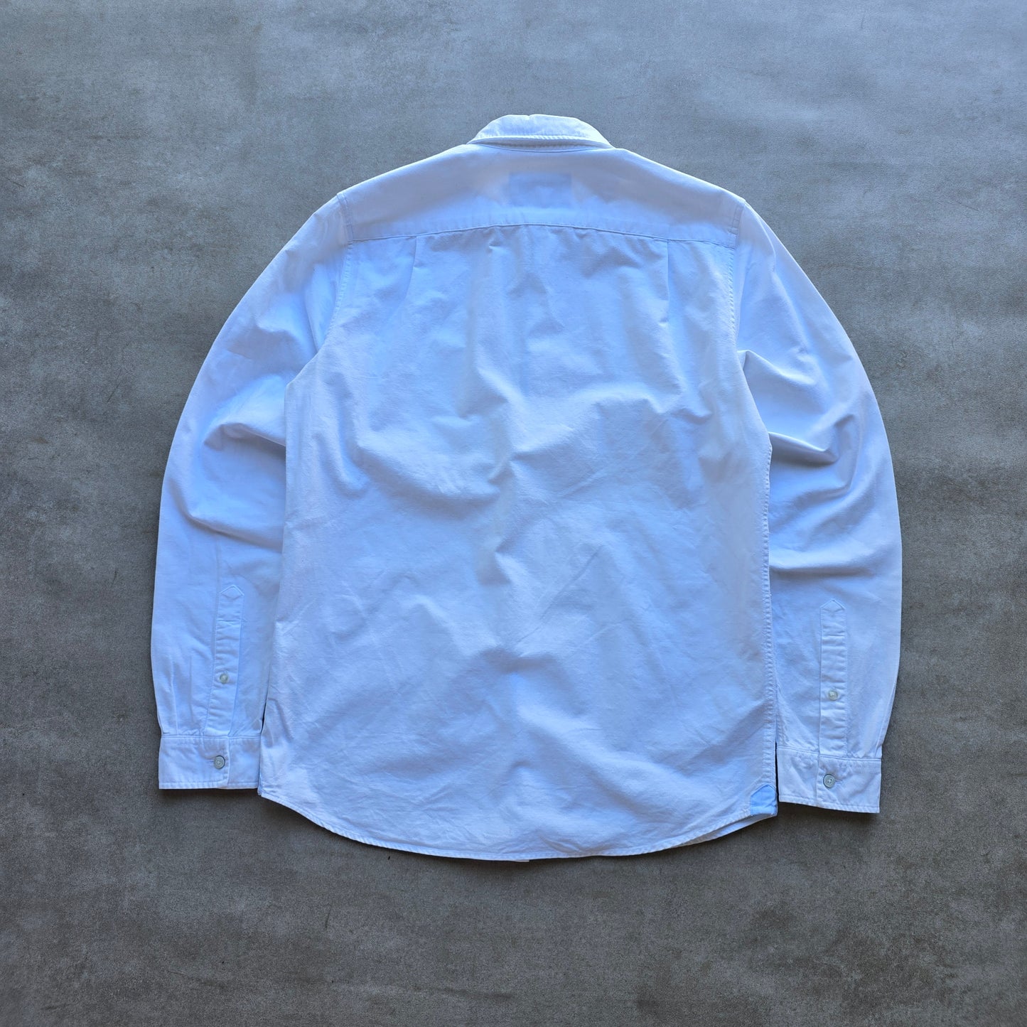 Lacoste Long Sleeve White Button Up Shirt - S