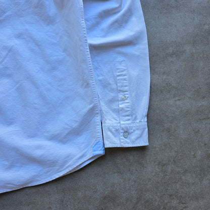 Lacoste Long Sleeve White Button Up Shirt - S