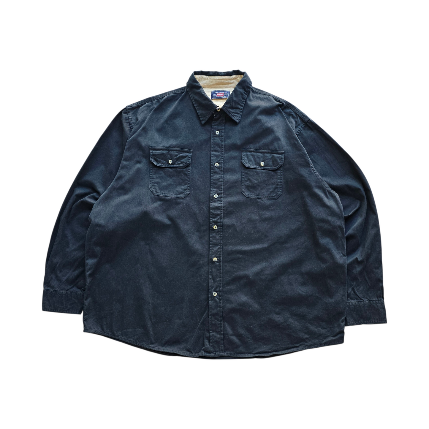 Vintage Wrangler Long Sleeve Button Up Shirt - XXL