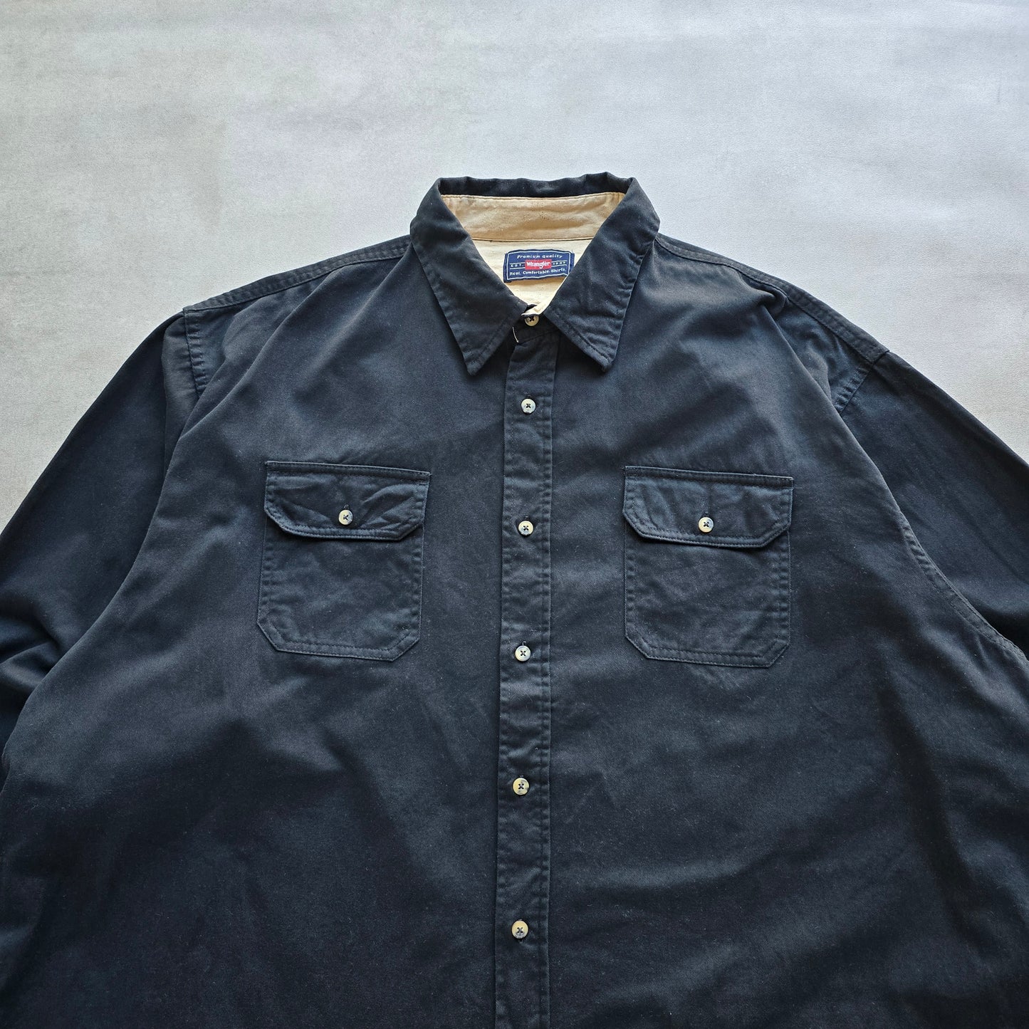 Vintage Wrangler Long Sleeve Button Up Shirt - XXL