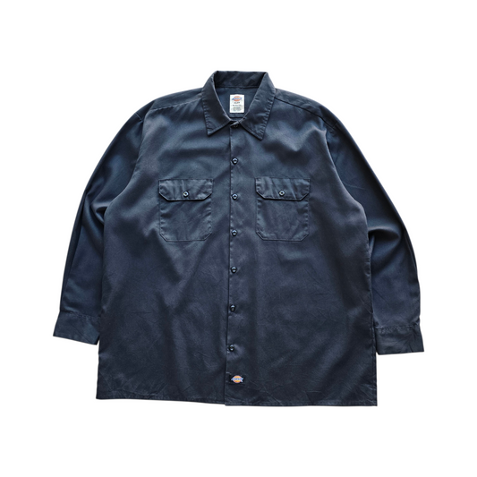 Vintage 2000's Dickies Flex Long Sleeve Button Up Shirt - XL