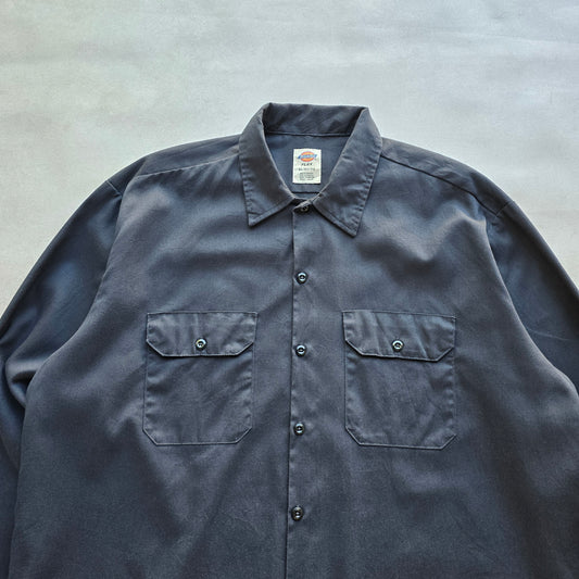 Vintage 2000's Dickies Flex Long Sleeve Button Up Shirt - XL