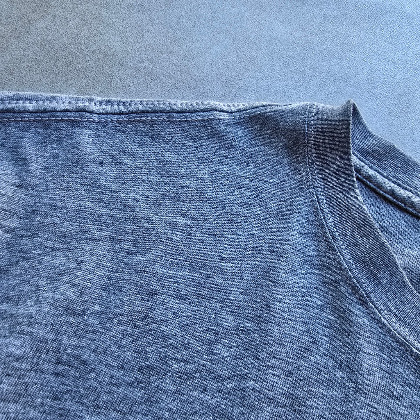 Nike Grey Embroidered Mini Swoosh Tee - M/L