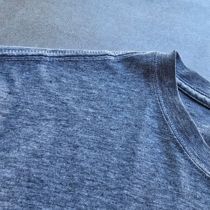 Nike Grey Embroidered Mini Swoosh Tee - M/L