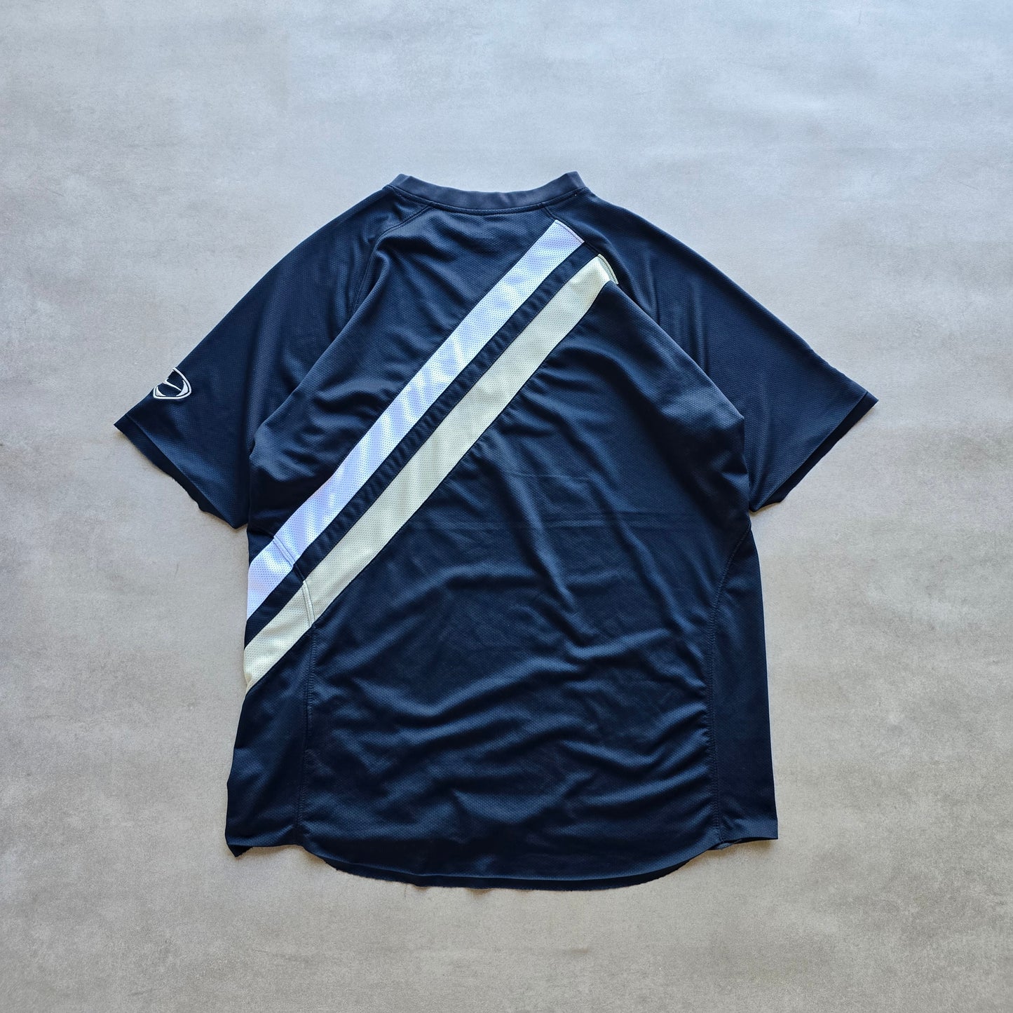 Vintage 2000's Nike Embroidered Mini Swoosh Spheredry Tee - L