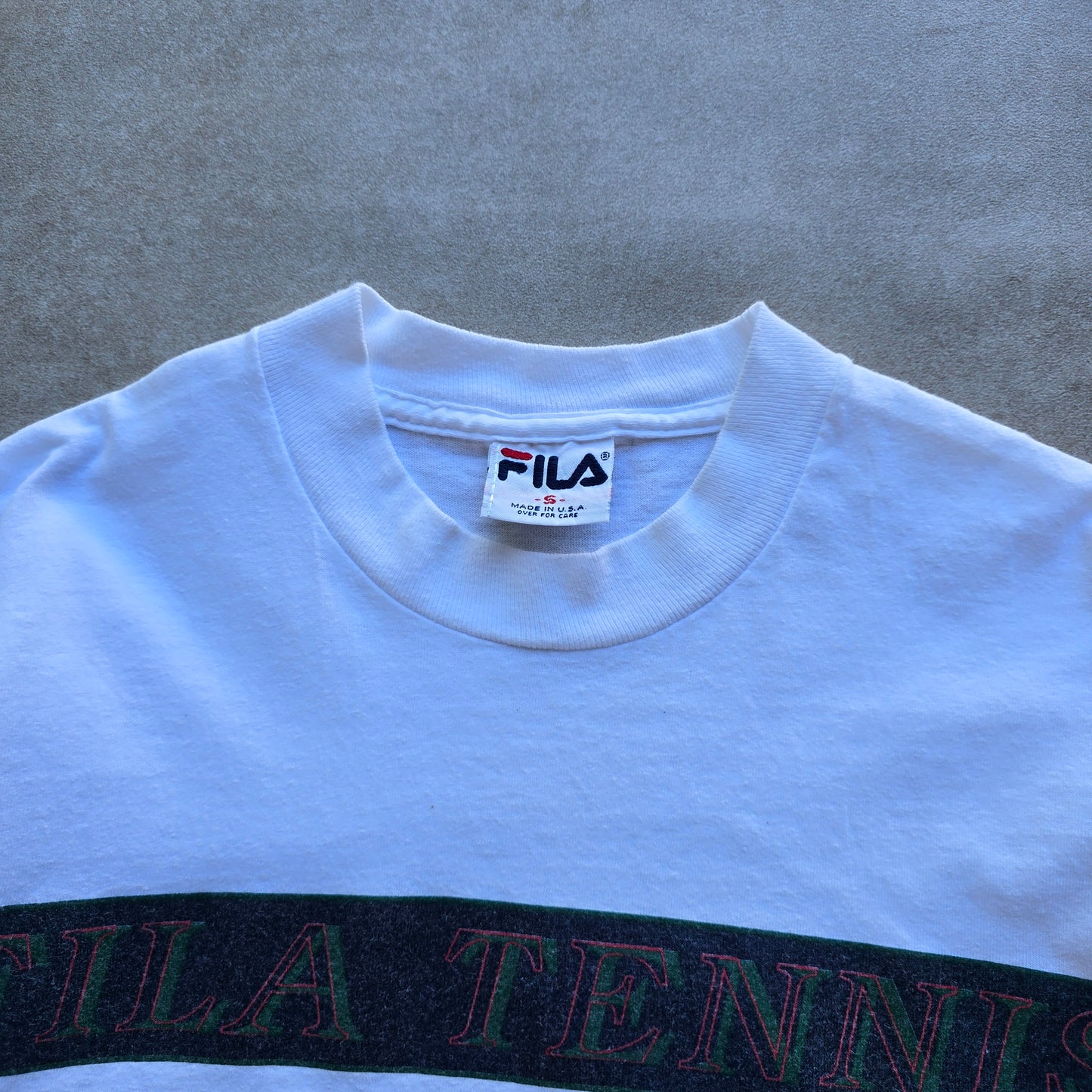 Vintage FIla Tennis Tee - S
