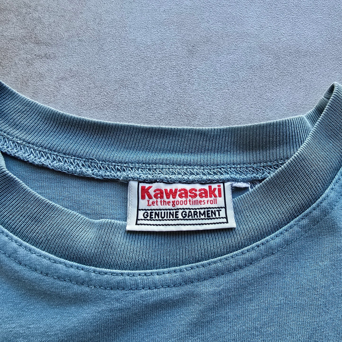 Vintage Team Kawasaki Racing Faded Tee - M/L