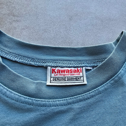 Vintage Team Kawasaki Racing Faded Tee - M/L
