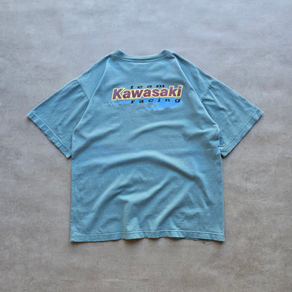 Vintage Team Kawasaki Racing Faded Tee - M/L
