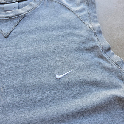 Vintage Nike Embroidered Mini Swoosh Sleeveless Tank Tee - XL
