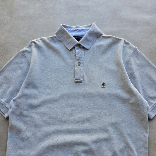 Vintage Tommy Hilfiger Crest Polo Shirt - M