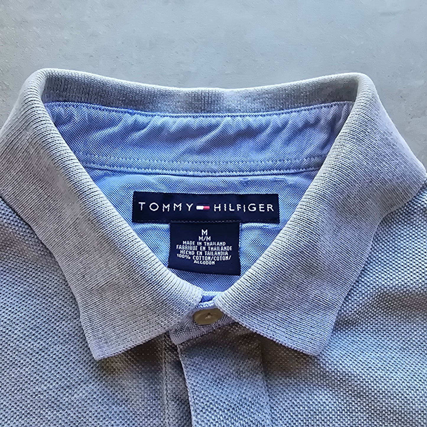 Vintage Tommy Hilfiger Crest Polo Shirt - M
