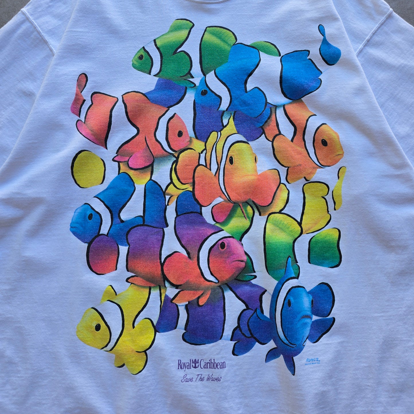 Vintage 90's Clown Fish Royal Caribbean Tee - XL