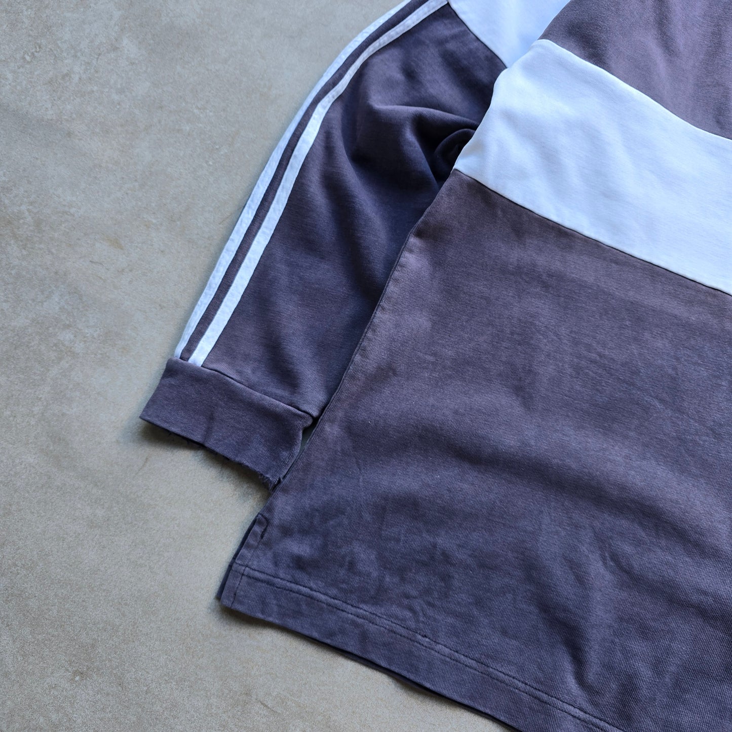 Vintage Adidas Long Sleeve Polo Rugby Shirt - M/L