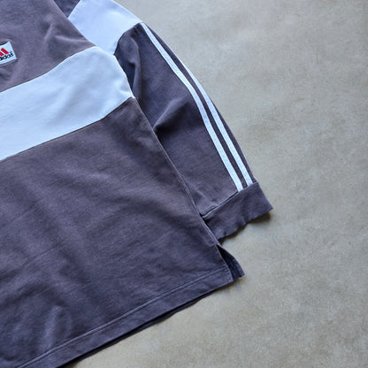 Vintage Adidas Long Sleeve Polo Rugby Shirt - M/L