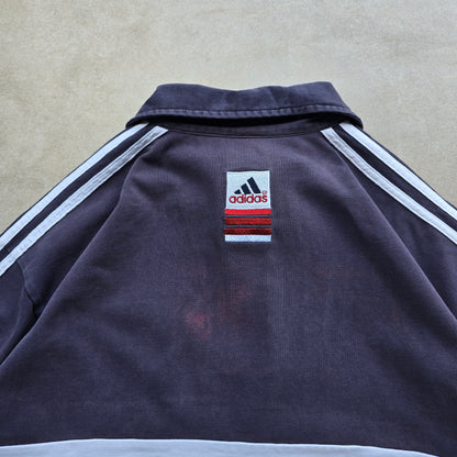 Vintage Adidas Long Sleeve Polo Rugby Shirt - M/L
