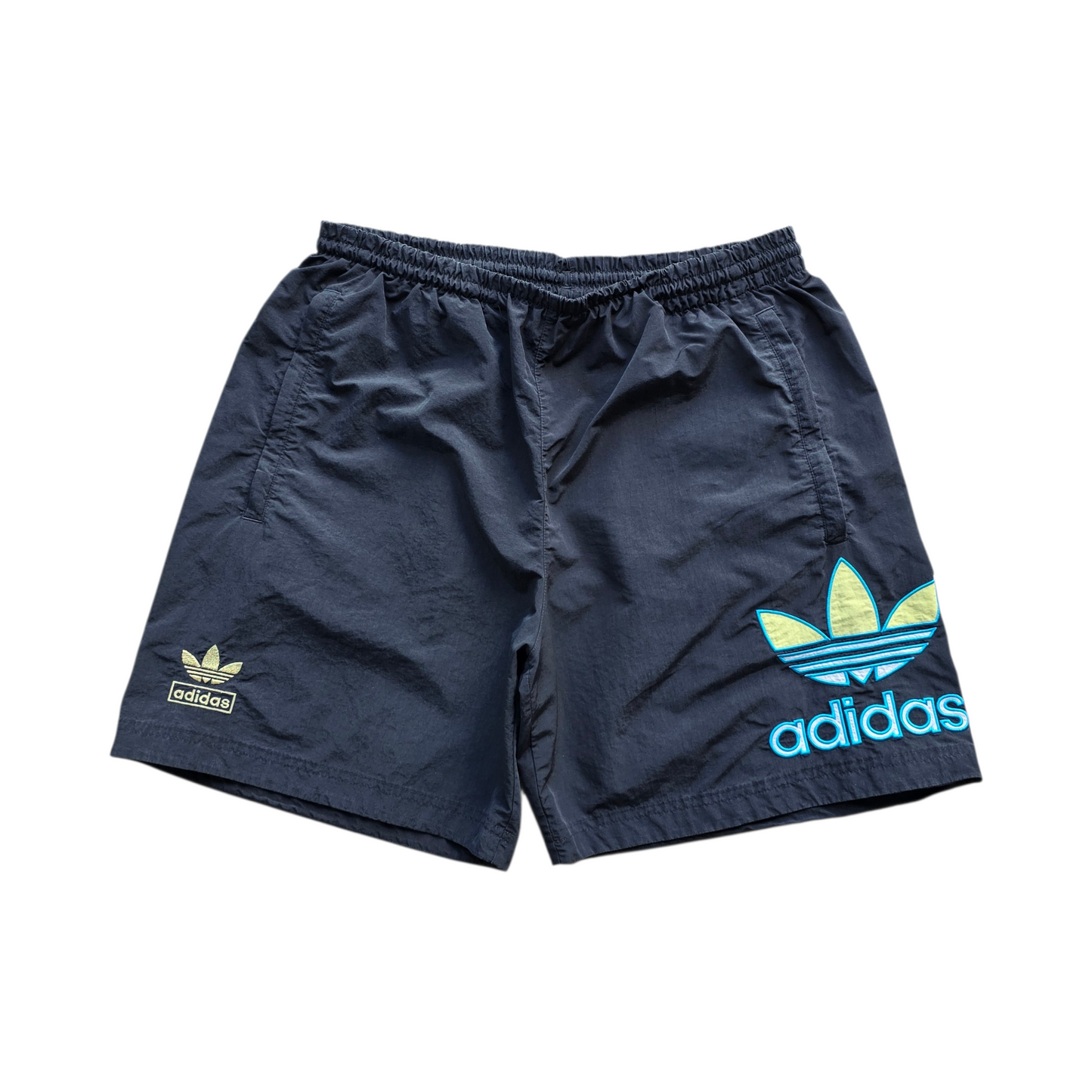 Adidas Trefoil Nylon Shorts - M