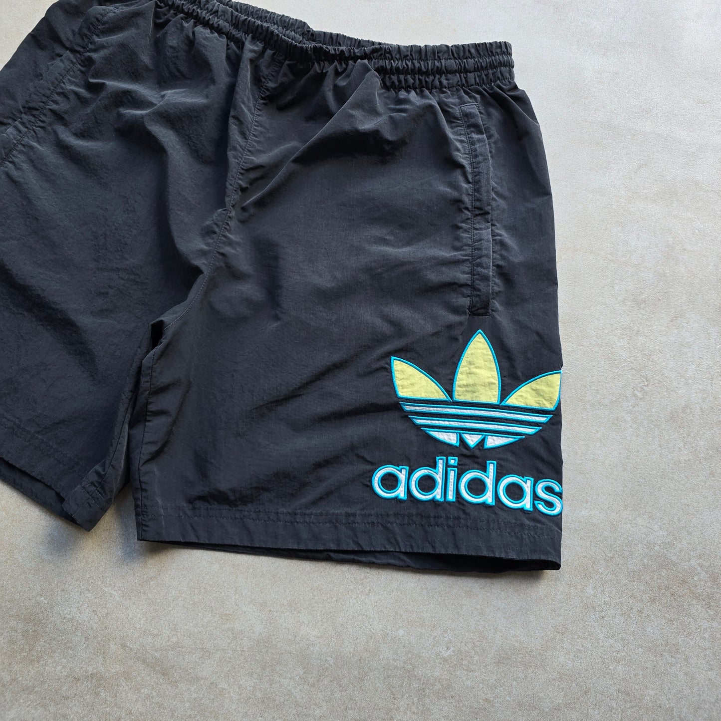Adidas Trefoil Nylon Shorts - M
