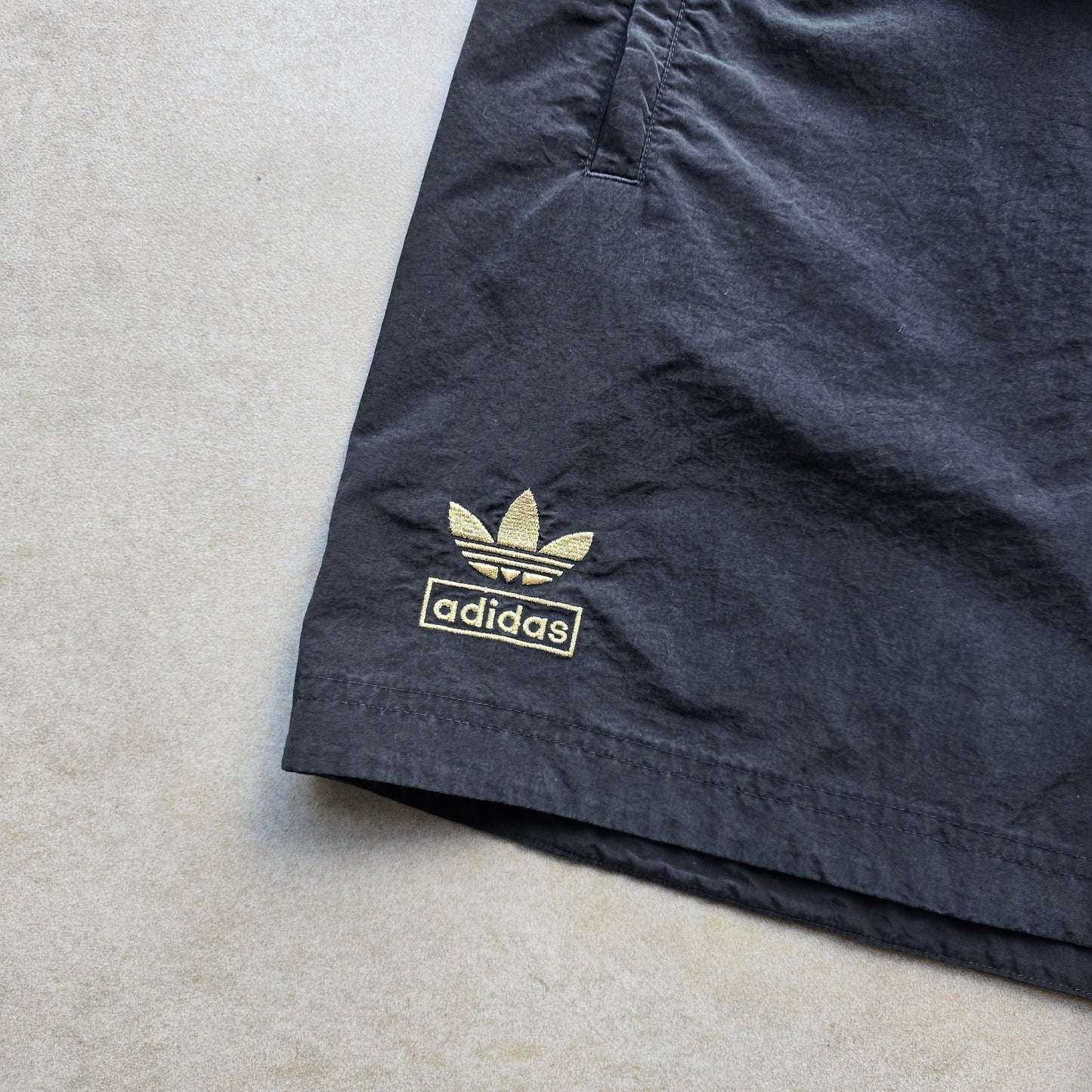 Adidas Trefoil Nylon Shorts - M