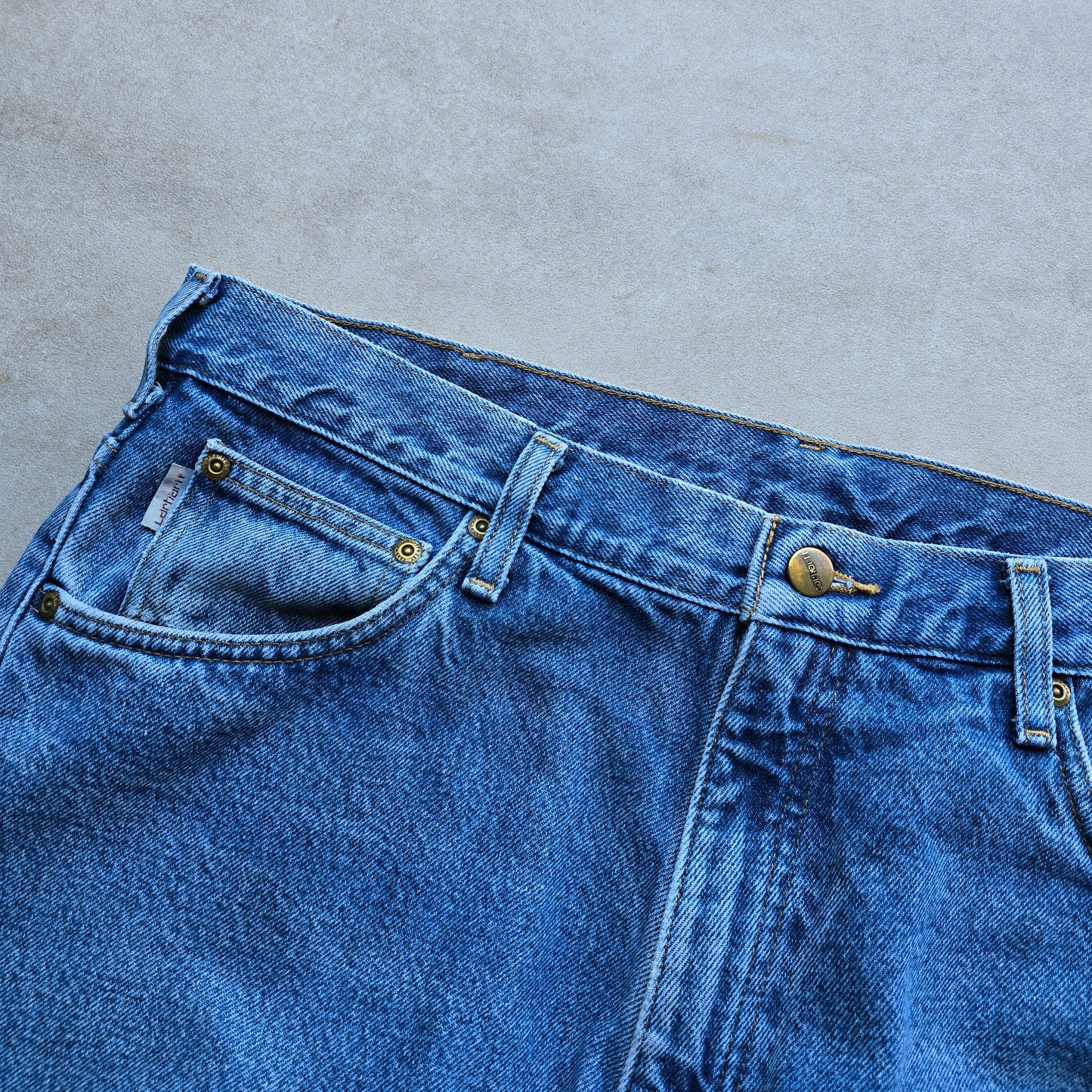 Vintage Carhartt Flannel Lined Jeans - 36 x 34