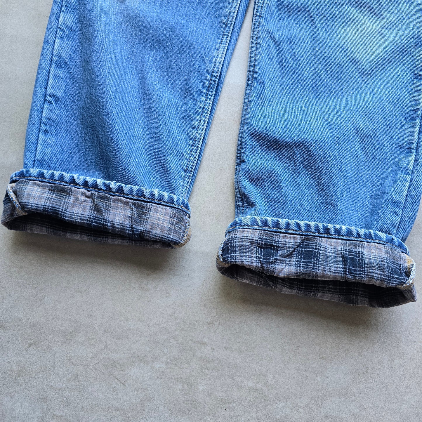 Vintage Carhartt Flannel Lined Jeans - 36 x 34