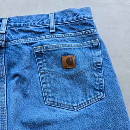 Vintage Carhartt Flannel Lined Jeans - 36 x 34