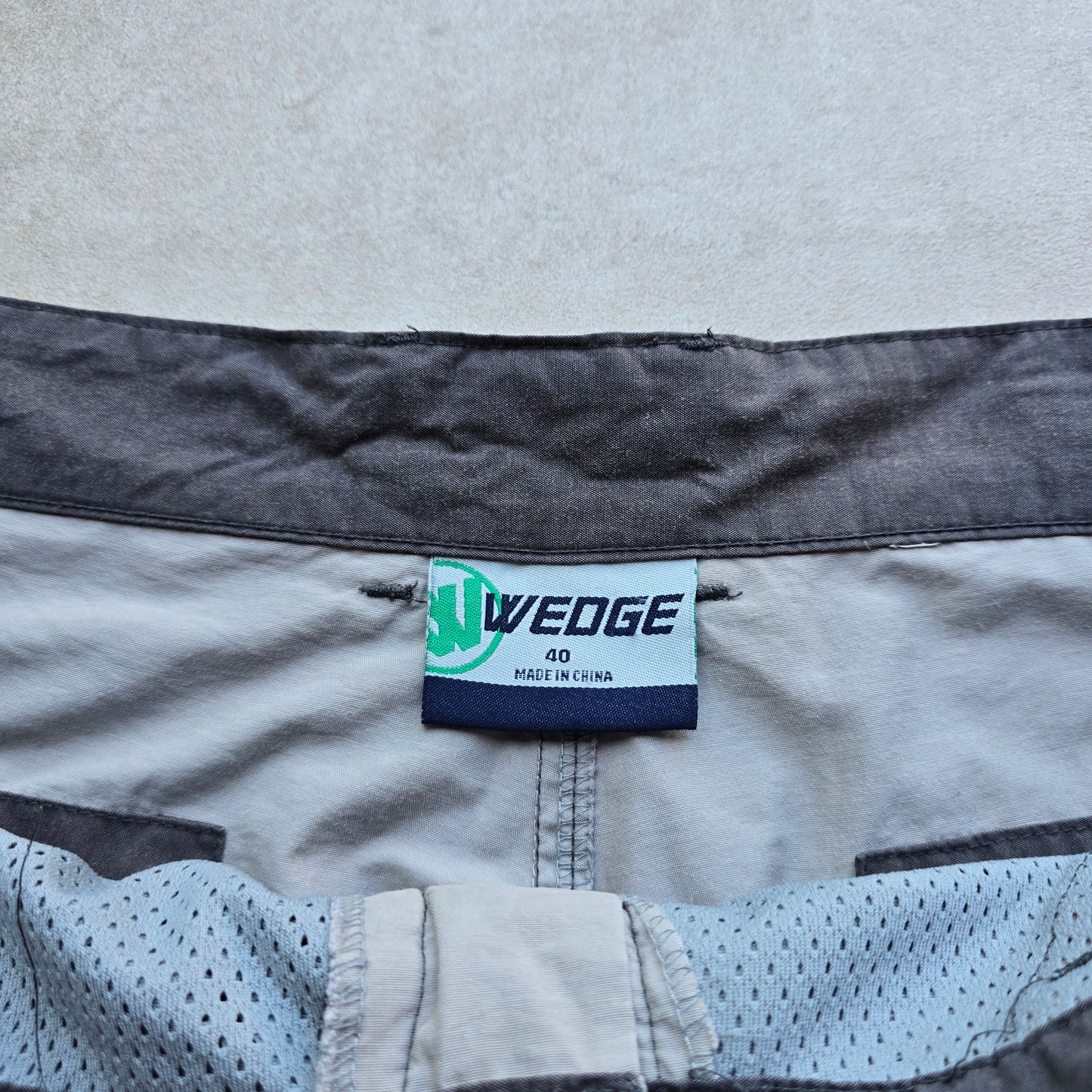 Vintage Wedge Lightweight Baggy Cargo Pants - 40