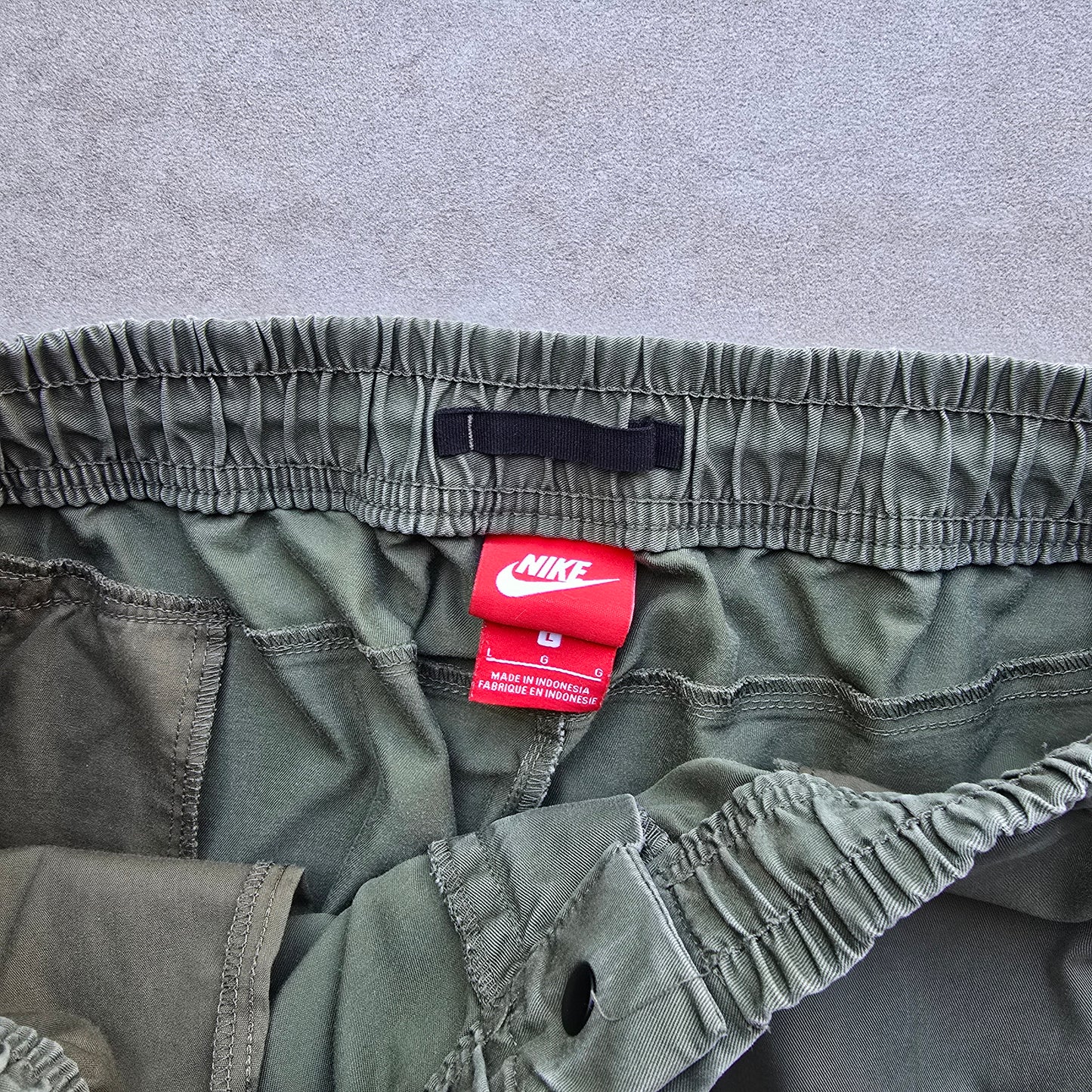 Nike Khaki Woven Pants - L