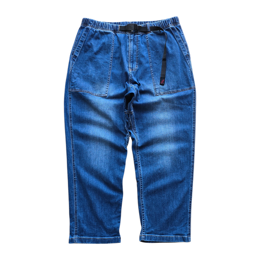 Gramicci Stretch Denim Loose Tapered Pants - L