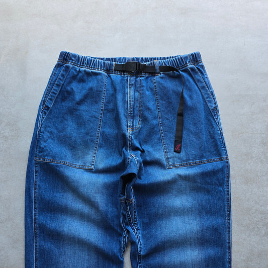 Gramicci Stretch Denim Loose Tapered Pants - L