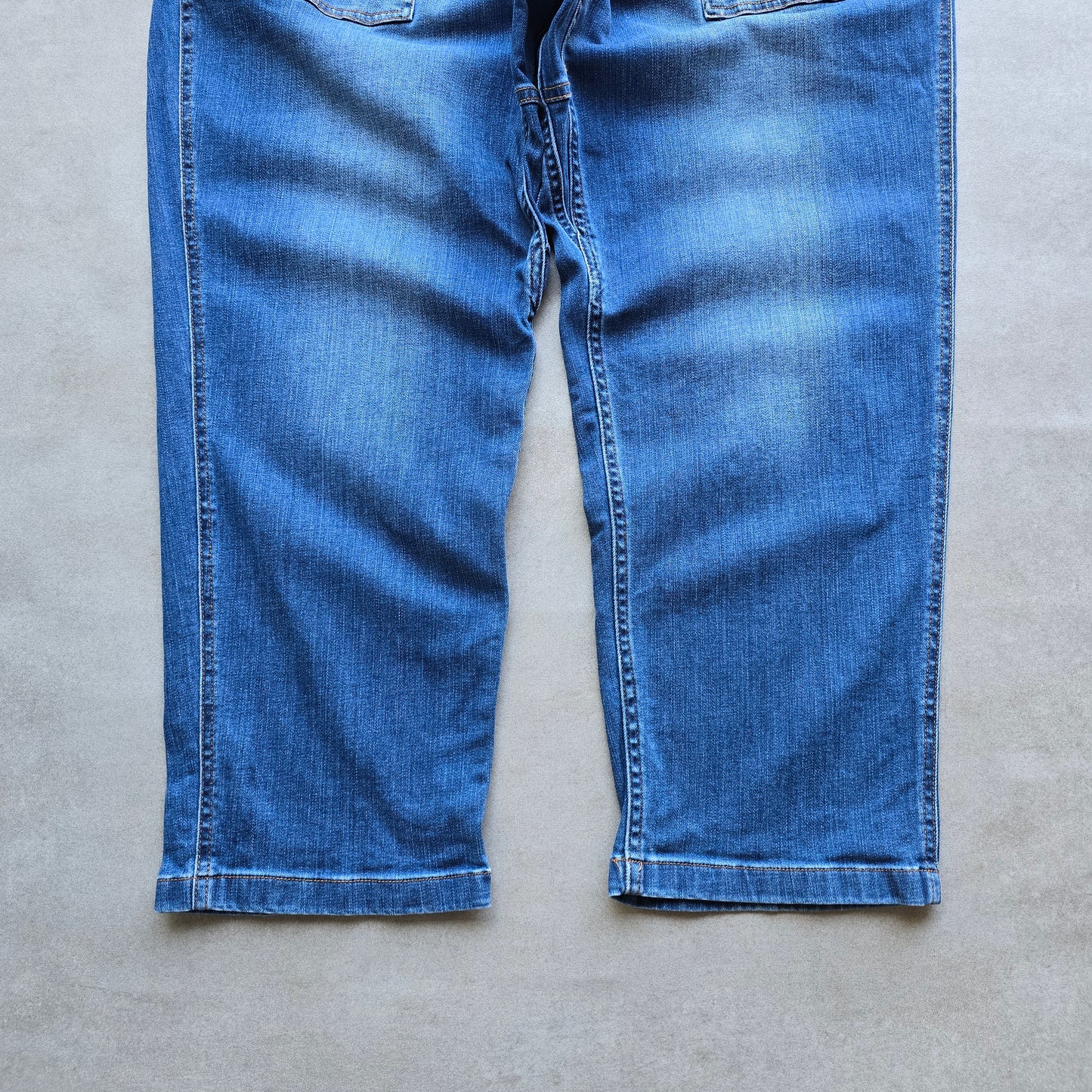 Gramicci Stretch Denim Loose Tapered Pants - L