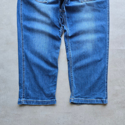 Gramicci Stretch Denim Loose Tapered Pants - L
