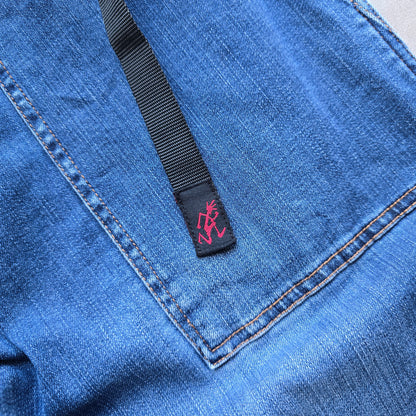 Gramicci Stretch Denim Loose Tapered Pants - L